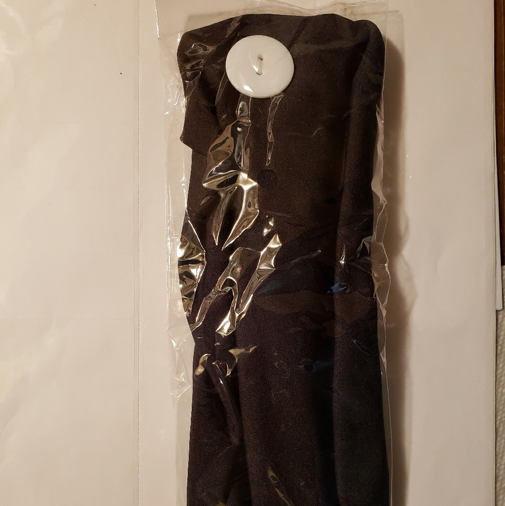 Headband with button